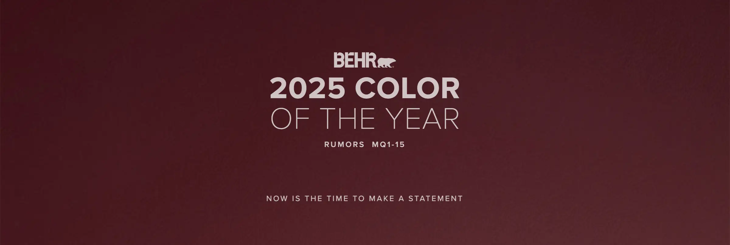 2025 Color of the Year Round-Up | WPL Interior Design